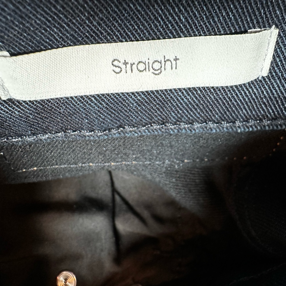 Calvin Klein Men's Navy Straight Jeans - Picture 7 of 10